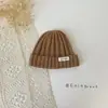 Chapéus Casuais de Bebê com Rosto Sorridente para Homens e Mulheres, Primavera, Outono e Inverno, Novo Protetor de Orelha para Bebê, Chapéus de Lã Puxar para Vestir, Quentes e à Prova de Vento