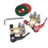 Pinza de batería de coche conector de batería modificado Terminal clip de cableado poroso cabeza de polo de batería de liberación rápida