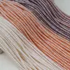 Perlas de Agua Dulce Planas Naturales con Agujero Pasante Cuentas Sueltas Brillo Fuerte Perlas Redondas Planas Reales Accesorios para Pulsera Collar Pendiente DIY