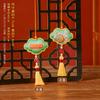 Pingente Sachê de Fragrância do Festival do Meio Outono, Amuleto da Paz, Ornamento Tradicional Chinês Estilo Hanfu para Pendurar no Carro, Pequena Bolsa de Presente