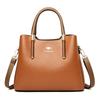 Elegante bolso de mano verde para mujer estilo western bolso de mano de doble cara con bolso de hombro para abrigo bolso morado para madre transfronterizo