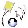 Placa de luz cob para carro, venda imperdível, luz de leitura cob 18smd 24 luzes 36led, luz de teto t10, luz de compartimento de carro