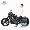 Carro esportivo Wolf adequado para xiangshuai cara durão 800N bolsa lateral bolsa lateral caixa lateral retrô bolsa para capacete à prova d'água liberação rápida
