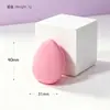 Mini esponja para dedos, esponja para pulgar, esponja pequeña en forma de gota de agua, esponja de aire, doble uso para maquillaje húmedo y seco, fija el maquillaje sin absorber producto