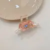 2026 Novo Estilo Coreano Resina Acrílica Transparente Urso Preguiçoso Presilha de Cabelo para Penteados Altos na Parte de Trás da Cabeça, Pinça de Tubarão Pegador de Cabelo com Acabamento de Alta Qualidade