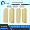 Bloco de Ombro de Nylon, Bloco Defletor de Poliuretano, Bloco de Trilho para Ajuste Fino de Mineração, Alta Resistência Mecânica, Bloco Isolante de Nylon