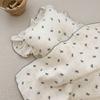 Toalla de gasa de algodón puro de Amazon, manta de hilo de doble capa, clase A, manta para la siesta del bebé, toalla de baño absorbente, estilo Ins, transfronterizo
