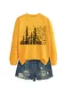 De todos os caminhos você Amazon Wish comércio exterior transfronteiriço moda e único moletom feminino outono e inverno