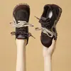 Zapatillas de entrenamiento alemanas populares de TikTok con bloques de color retro para mujer, nueva colección otoño 2026, zapatillas casuales planas estilo Forrest Gump, zapatillas de entrenamiento alemanas versátiles