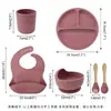Babador de silicone para alimentação de bebês, babador para bebê comer, babador de saliva para crianças, lavável para o verão