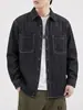 Ropa para Hombre Feng She / Nueva Colección Otoño Retro Workwear Chaqueta Camisa Holgada Casual Manga Larga Mezclilla Camisa Americana Hombre