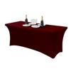 Cubremesa Elástico Amazon Transfronterizo Mantel Rectangular Falda de Mesa para Banquete de Hotel Mantel Desechable para Hogar