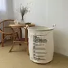 Cesto de Roupas Sujas para Casa, Cesto Organizador Moderno, Cesto de Roupa Dobrável para Quarto, Saco de Armazenamento para Dormitório Estudantil