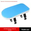 Almofada de Assento Traseiro para Bicicleta, Almofada de Assento Traseiro para Bagageiro de Bicicleta de Montanha, Assento Dobrável para Passageiro de Bicicleta, Assento Infantil com Encosto