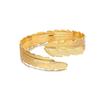 Pulsera de fábrica directa más vendida de Amazon Europa y Estados Unidos transfronteriza geométrica metal hojas flor retro anillo de brazo