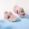 Jingqi Sapatos de Caminhada para Bebês e Crianças Pequenas Malha Respirável Sapatos Funcionais Sola Macia Antiderrapante Leves Sapatos para Meninas Tênis para Bebês Meninos