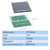 Mini Panel Solar de 60x60mm 5.5V Panel de Batería Panel de Carga Solar Tablero de Pegamento Panel Fotovoltaico