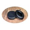 Funda de esponja para auriculares PU ovalada cuadrada tamaño 8060 8565 9070 9575 10085 1058511090
