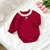 Mameluco de Bebé Estilo Princesa para Primavera y Otoño Vestido para el Primer Cumpleaños del Recién Nacido Ropa para el Primer Mes del Bebé Ropa para los Cien Días para Gatear Mameluco