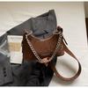 Bolso de Cadena Texturizada Vintage de Nicho para Mujer 2026 Nuevo Estilo Bolso Cruzado de Alta Gama de Moda Bolso Pequeño Casual de Hombro