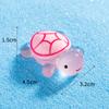 Live Blind Bolsa Cyber Celebrous Luminous Little Turtle Micro Landscape Fish Tank DIY Turtle Decoração Acessórios Resina Pequenos Ornamentos