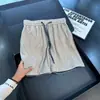 Pantalones Cortos de Punto Patchwork a Cuadros Retro Americanos para Hombre Verano Deportivos Casuales de Cinco Puntos de Longitud Media Pantalones Rectos Sueltos de Moda