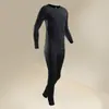 Ropa interior térmica transfronteriza para hombre, con forro polar, engrosada, conjunto de ropa de otoño, invierno, para exteriores, ajustada, deportiva, capa base de alta elasticidad