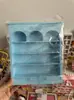 Estante de Livros em Arco Impressa em 3D Armário de Armazenamento Rack de Exibição Pu Armário de Armazenamento de Alimentos e Brinquedos Rack de Armazenamento Exibição em Miniatura de Casa de Bonecas