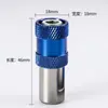 Adaptador Universal de Vástago Hexagonal Kzd con Rosca M10, Liberación Rápida, Autoblocante, Cabezal de Conversión de Taladro a Destornillador