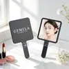 Espejo de Mano al por Mayor de Fábrica Espejo de Mano Espejo Cosmético Espejo Pequeño Portátil Espejo de Publicidad de Belleza Logo Impreso