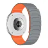 Adecuado para Reloj 8 Samsung Correa Magnética de Silicona para Reloj Fuerte Magnético Bucle de Dos Tonos Pulsera Deportiva Banda Inteligente
