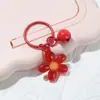 Novo Pingente de Girassol Colorido Irregular para Corrente de Celular Bolsa Chaveiro Acessório DIY