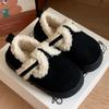 Pantuflas Birkenneth de algodón para mujer, estilo retro, antideslizantes, informales, a la moda, con forro polar cálido y tiras finas para invierno.