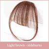 Flequillo de Peluca, Flequillo Recto, Topper para el Cabello para Mujeres, 3D Aireado Natural Mini Ligero, Peluca Sin Necesidad de Red para el Cabello