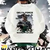 Delta Game Action Weilong Ropa Periférica Sudadera Infantil con Forro Estilo Otoño e Invierno Chaqueta Unisex para Estudiantes Ropa Infantil