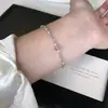 Pulsera de Múltiples Capas de Hielo Triturado Ultra Fino Perla Azul Cristal de Fresa, Pulsera de Cristal de Lujo Ligero de Nicho de Gama Alta para Mujer
