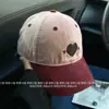 Gorra de Béisbol de Alta Calidad Coreana Casual Nueva de Color Contrastante Bordada Versátil Sombrero de Pico de Pato de Moda para Hombre