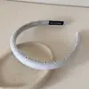 Diadema de Moda y Linda con Tela Floral, Lunares Dulces, Diadema Ancha Plana, Accesorio para el Cabello Adelgazante y Versátil para Mujeres