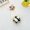 Bolsa infantil Desenho animado japonês bolsa redonda pequena palha orelhas grandes cachorro Urso menina menino transversal troco bolsa pequena