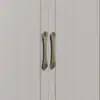 Manija de Puerta Estilo Chino Original con Diseño Dorado, Manija de Puerta de Madera para Sala de Masaje de Pies de Casa Club, Tallado en Placa de Aluminio, Manija Doble de Puerta