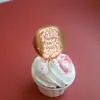 Direitos Autorais Cross-Border 2027 Decoração de Bolo de Acrílico de Ano Novo Feliz Ano Novo Topper de Bolo para Festa de Ano Novo