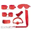 Um conjunto de sete ou dez itens para casais, incluindo itens de bondage e restrição, oferecendo uma abordagem única e alternativa a brinquedos adultos e produtos íntimos.