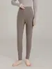 Leggings de Punto de Cachemira para Mujer de Color Sólido, Nuevos para Otoño e Invierno, Pantalones Gruesos de Lana de Color Sólido, Casuales y Versátiles