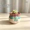 Vaso de Flor Carnuda Cerâmica Jardinagem Cerâmica Mini Novo Criativo Grés Casa Vintage Novo Vaso de Porcelana Vaso