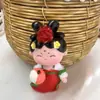 Souvenirs Turísticos Decorativos Culturales y Creativos de Xi'An Luoyang, Dulces de Estilo Antiguo, Brocado Pequeño, Tendencia Nacional, Imanes de Refrigerador Magnéticos de Dama de la Dinastía Tang