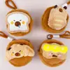 Nuevo Monedero de Peluche de Dibujos Animados, Linda Bolsa de Almacenamiento Pequeña con Forma de Mochila de Gran Capacidad, Bolsa para Monedas y Artículos Varios, Colgante para Bolsa