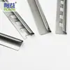 Borde Metálico de Acero Inoxidable con Borde Curvo, Perfilador de Bordes para Azulejos, Canteado sin Taladro, Perfilador de Bordes para Esquinas