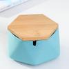 Hogar Simple Moda Cerámica con Tapa A prueba de Viento a Prueba de Polvo Cenicero Oficina Hogar Europeo Creativo Regalo Personalidad