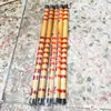 Flauta tocar flauta de bambu tipo brinquedo estudantes aprendem a usar instrumentos musicais flauta de bambu dupla falsa produzida da venda de flauta atacado