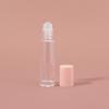 Frasco de Vidro Transparente Preto 10ml para Óleo Essencial com Rolo e Contas Cor Turquesa 10ml Frasco de Perfume Vazio Frasco Simples